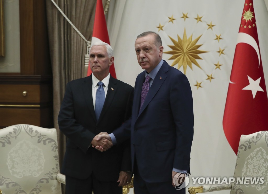 터키, 시리아 북동부서 5일간 조건부 휴전 합의
