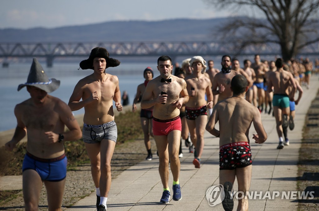 Serbia Underpants Run