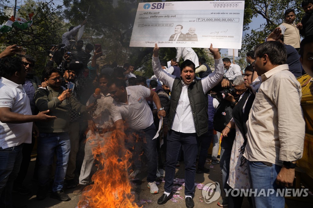 India Adani Protest