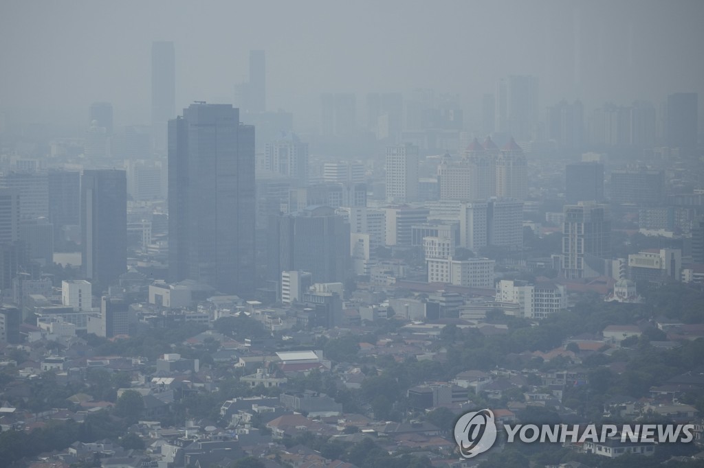 인도네시아 자카르타 대기 오염