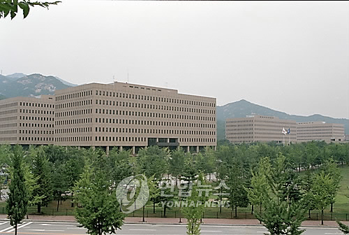 정부과천청사의 모습