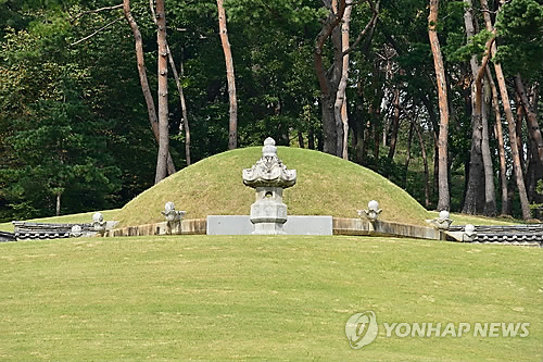 화성 융건릉 - 융릉. 연합뉴스 자료사진