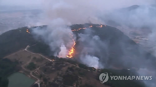 산불
