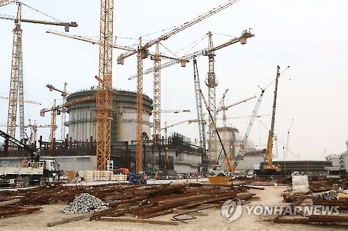 아랍에미리트(UAE) 바라카 원전 건설 현장