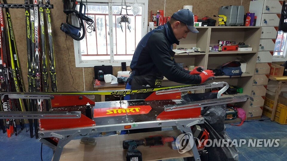 예브게니 가폰 크로스컨트리 대표팀 왁싱 코치