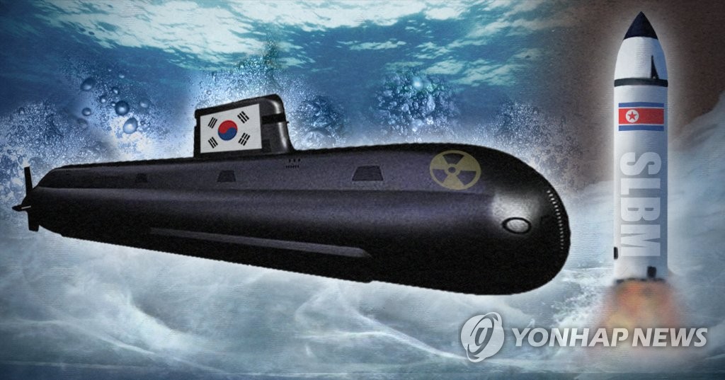 북한 SLBM 위협, '핵잠수함' 건조 문제 다시 부상 (PG)