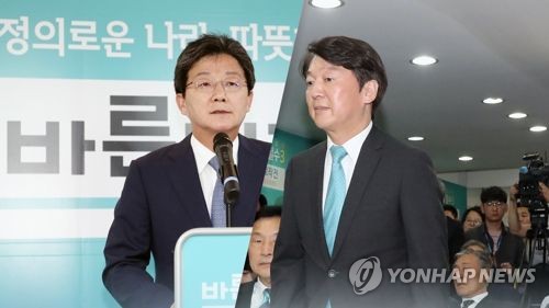 유승민과 안철수(CG)