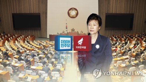 朴탄핵 2년…與 "적폐청산 계속", 野 석방론 고개 (CG)