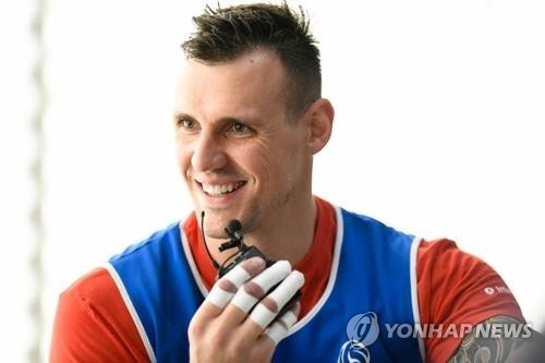 한국전력이 외국인 선수 드래프트에서 지명한 가빈 슈미트