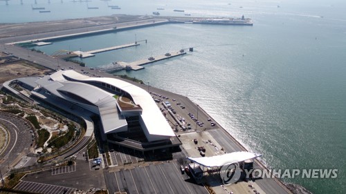 인천항 신국제여객터미널 전경