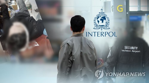 '유튜버 피습' 피의자 인터폴 적색수배 (CG)
