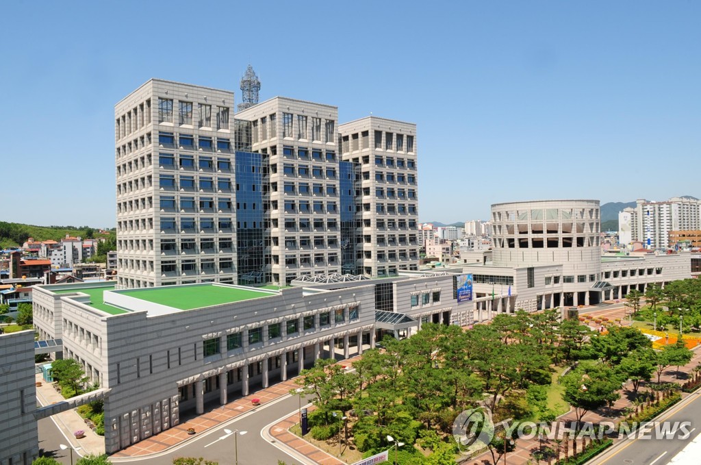 경남 진주시청 전경