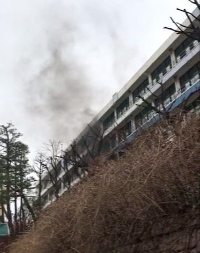 서울 중구 금호여중 화재