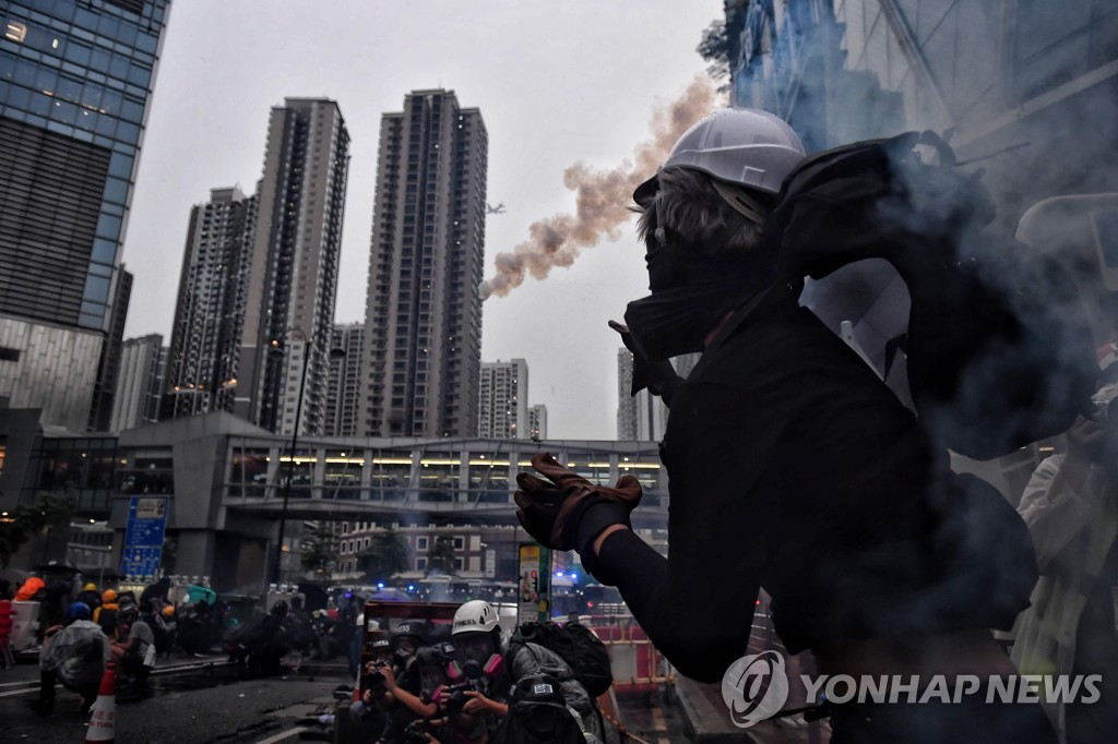 HONG KONG-CHINA-POLITICS-UNREST