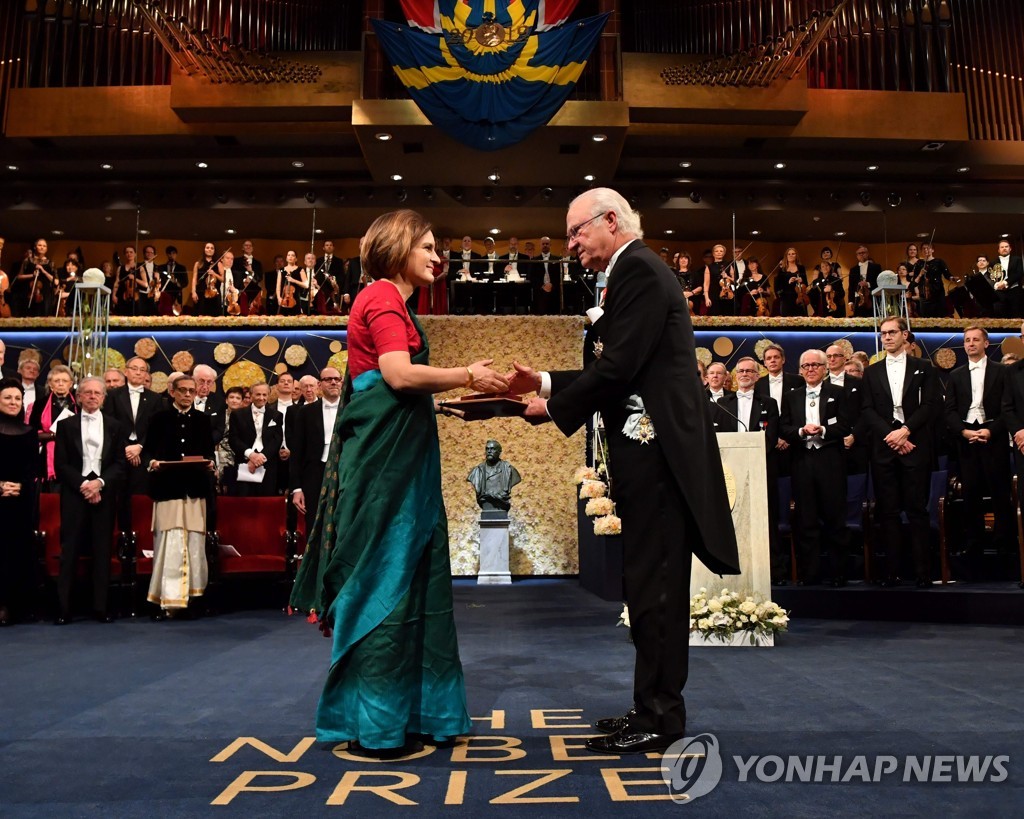 SWEDEN-NOBEL-PRIZE-2019