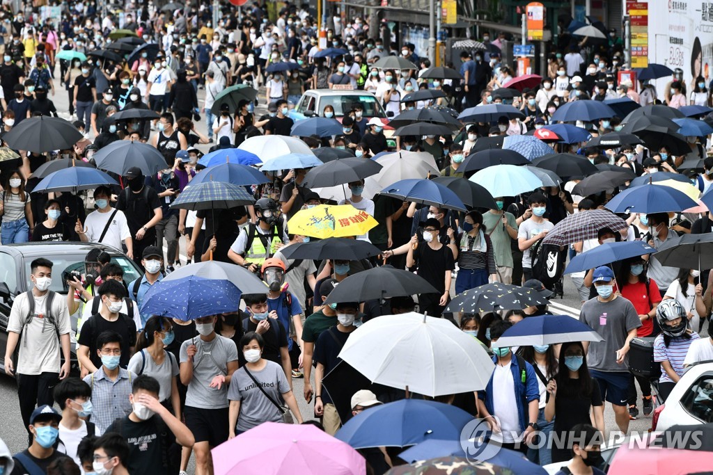 HONG KONG-CHINA-POLITICS-UNREST