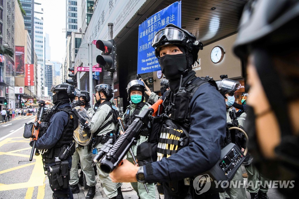 HONG KONG-CHINA-POLITICS-UNREST