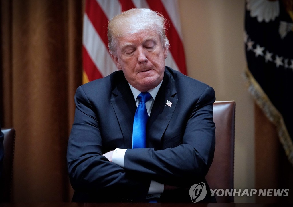 도널드 트럼프 미국 대통령