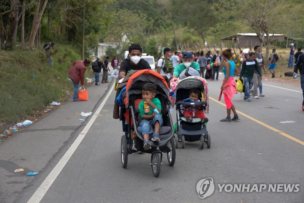 GUATEMALA-HONDURAS-US-MIGRATION-CARAVAN