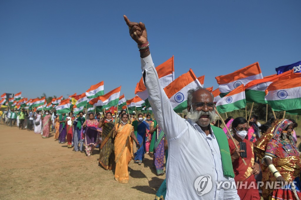 INDIA-POLITICS-AGRICULTURE-PROTEST