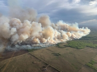 캐나다 산불 140여곳서 활활…美 하늘까지 매케한 연기