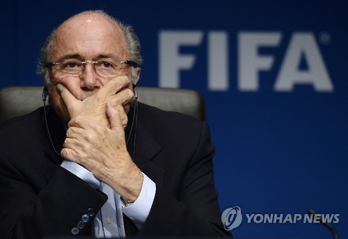 제프 블래터 FIFA 회장(EPA=연합뉴스 자료사진)