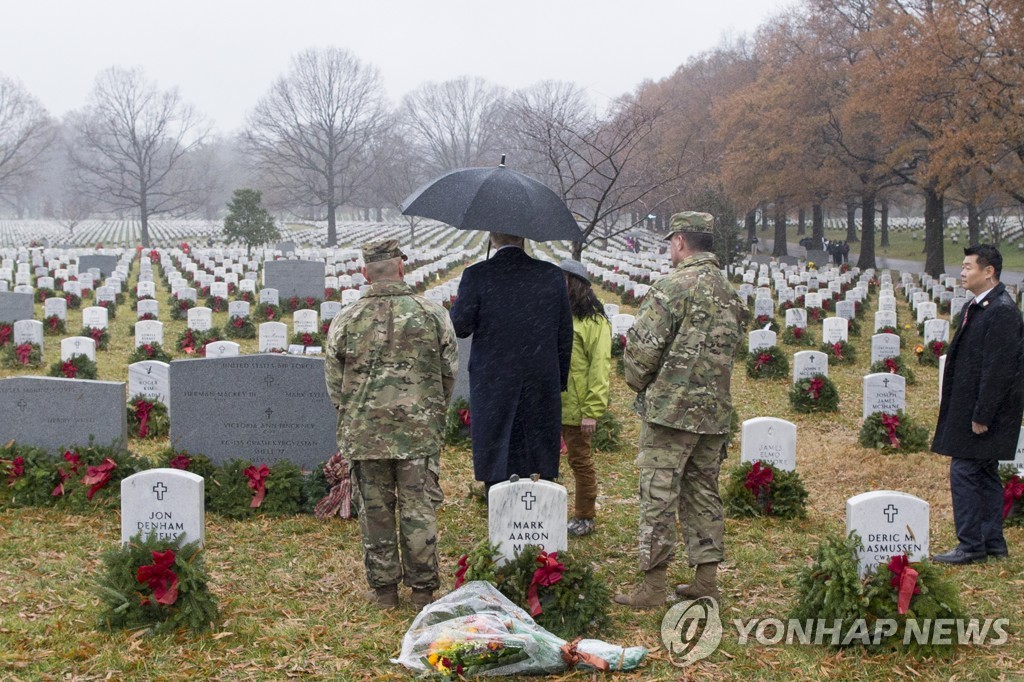 USA WREATHS ACROSS AMERICA DAY TRUMP