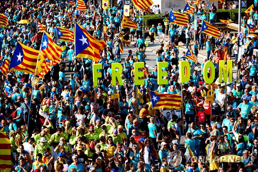 SPAIN CATALONIA NATIONAL DAY