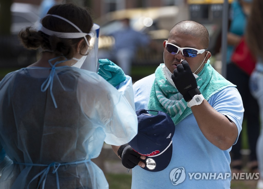 USA PANDEMIC CORONAVIRUS COVID19 TESTING