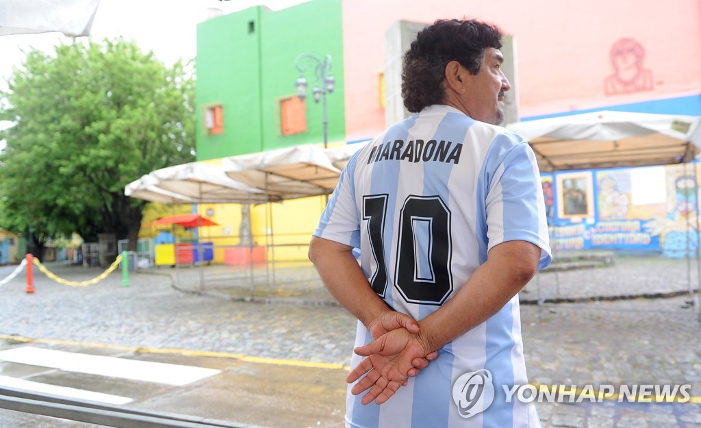 ARGENTINA SOCCER MARADONA