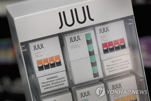 미국에서 인기인 전자담배 쥴