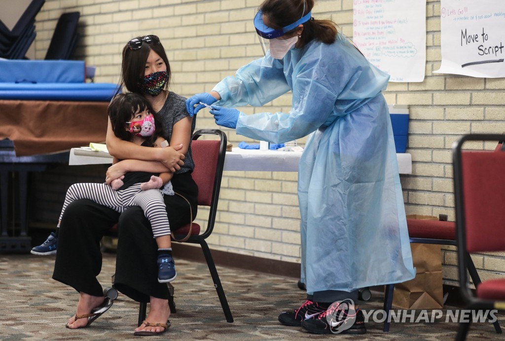 미 캘리포니아주 독감 백신 접종