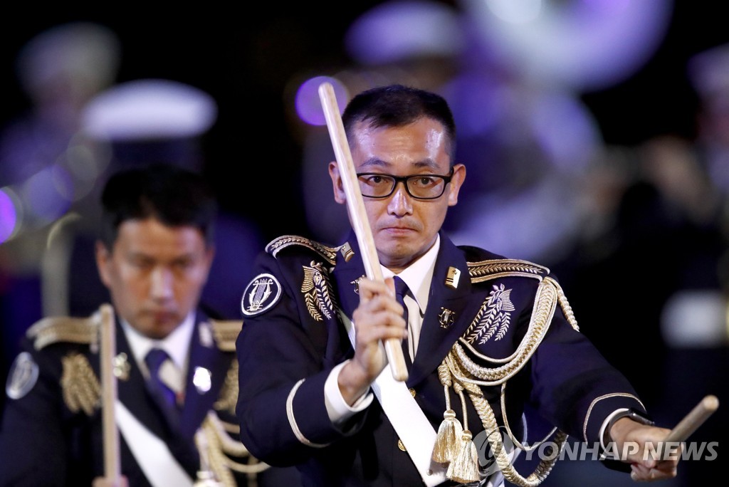 Opening of 2019 Spasskaya Tower International Military Music Festival