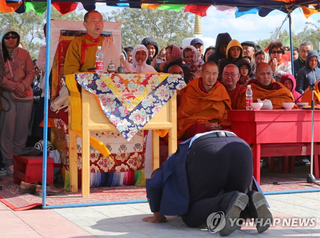 12m statue of Buddha unveiled in Kalmykia, Russia