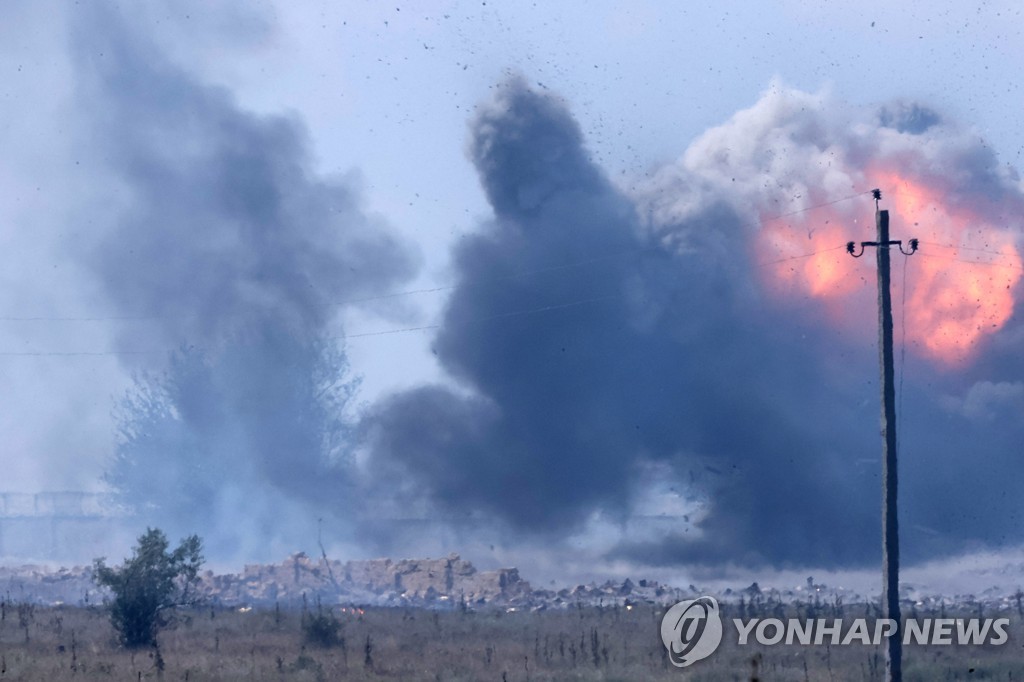 크림반도에서 1주일 만에 또다시 폭발 사건