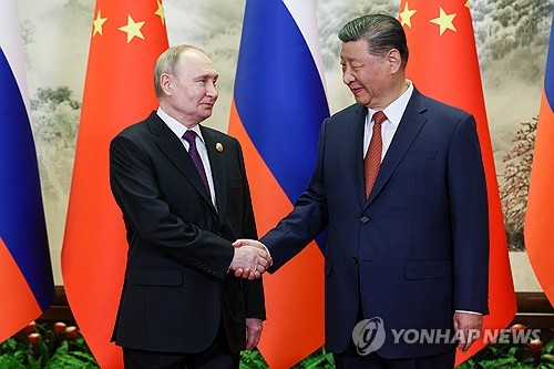 푸틴, 베이징 도착해 中 국빈방문 시작…시진핑과 정상회담