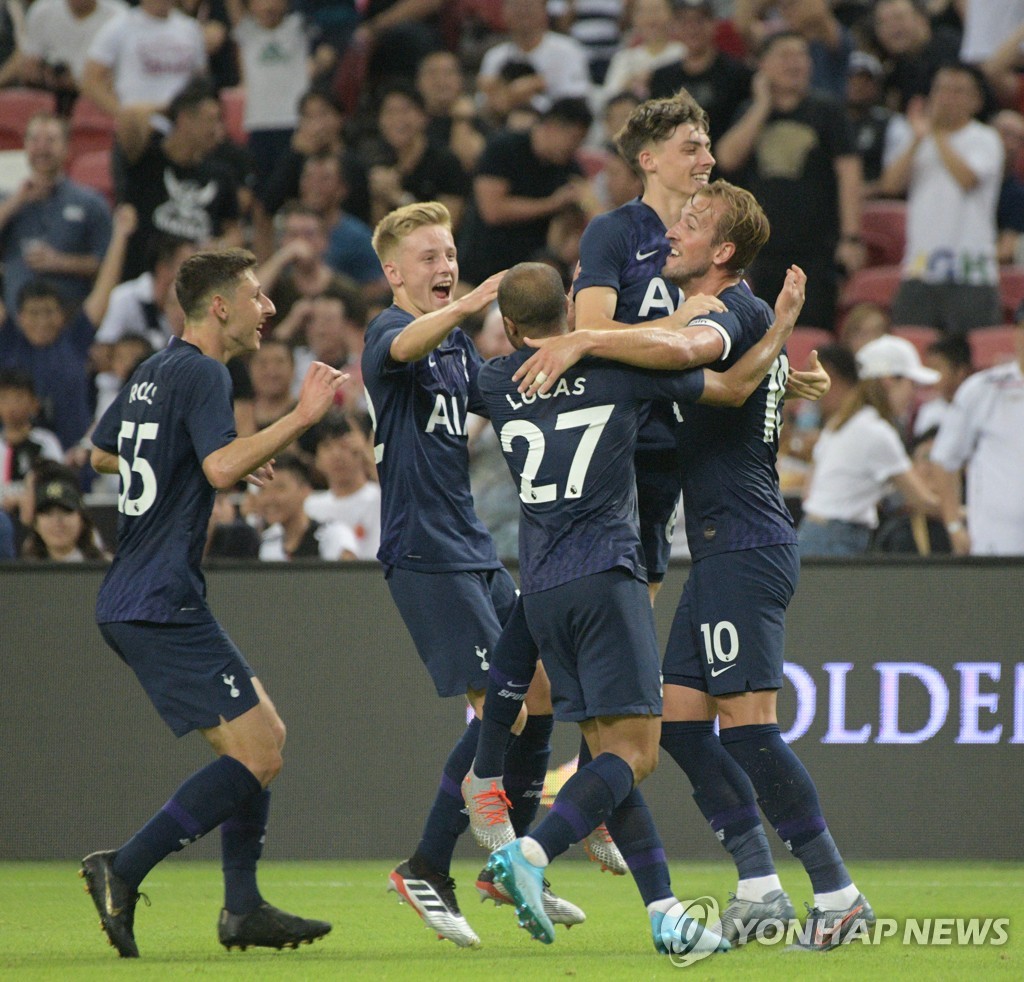(SP)SINGAPORE-SOCCER-INTERNATIONAL CHAMPIONS CUP-JUVENTUS-TOTTENHAM HOTSPUR