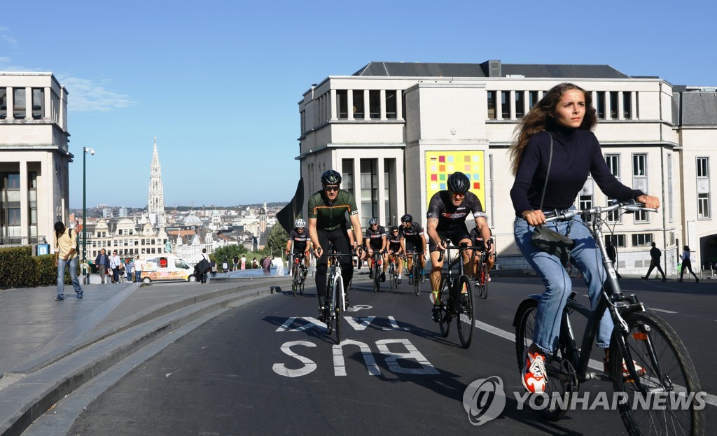 BELGIUM-BRUSSELS-CAR FREE SUNDAY