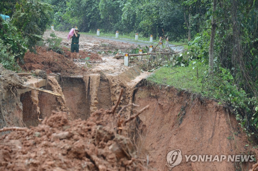 VIETNAM-QUANG TRI-LANDSLIDE