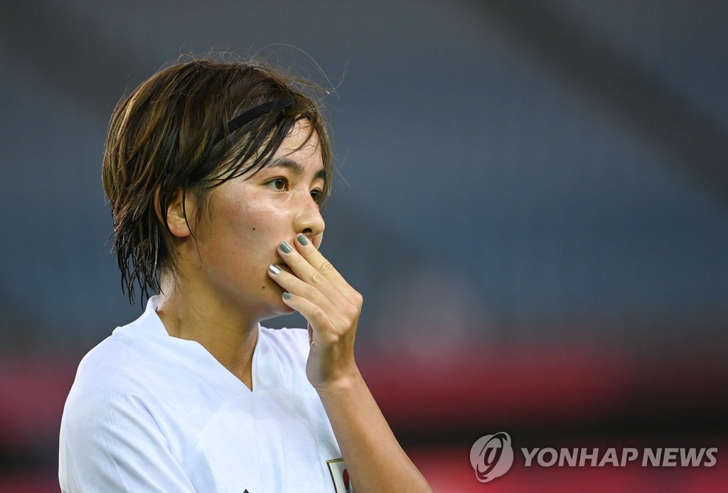 일본 여자축구대표팀 에이스 이와부치 마나.