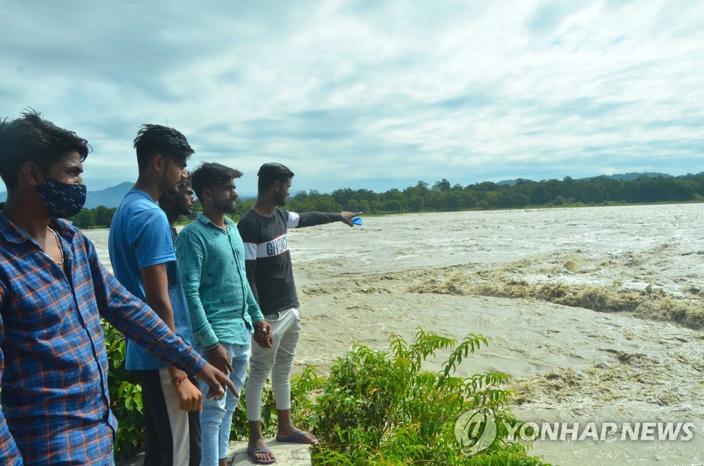 INDIA-UTTARAKHAND-HARIDWAR-FLOODS