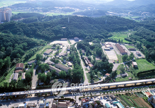 경기도 파주시 월롱면의 이화여대 파주캠퍼스 예정 부지.(자료사진)