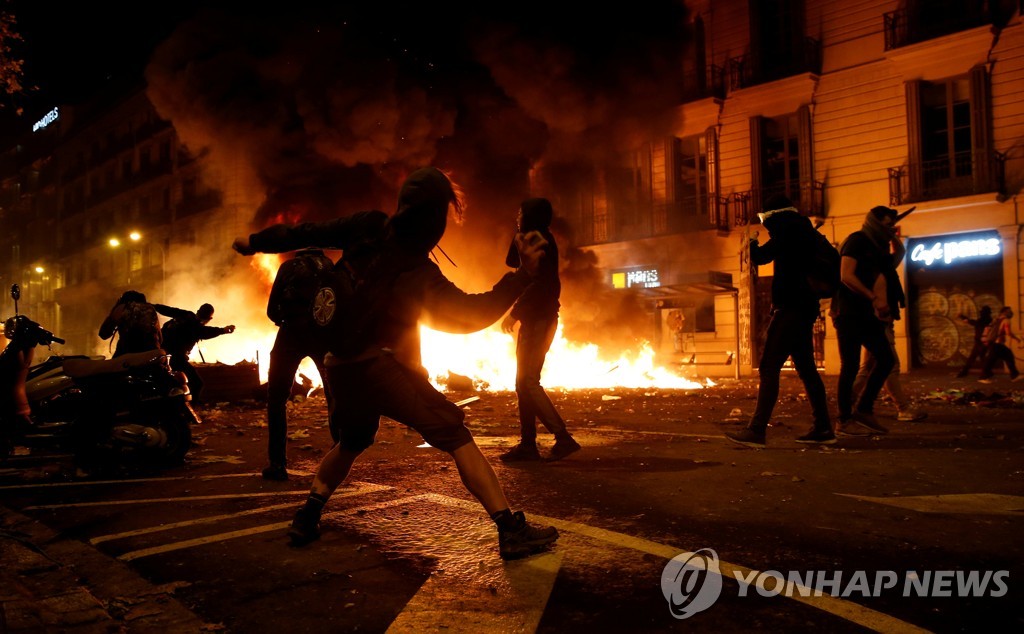 SPAIN-POLITICS/CATALONIA-STRIKE