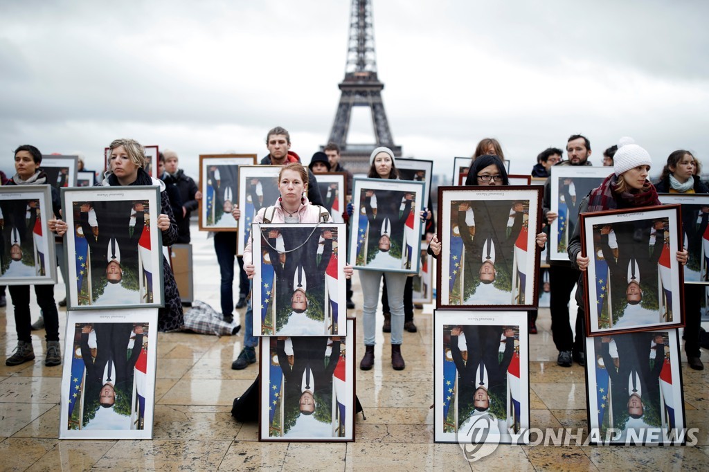 CLIMATE-CHANGE/DEMO-MACRON