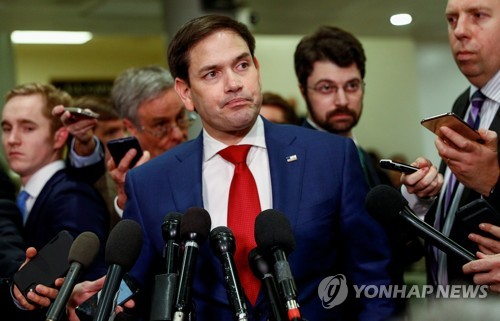 '미국인 출금' 중국 관리 제재법안 발의한 마크 루비오 상원의원