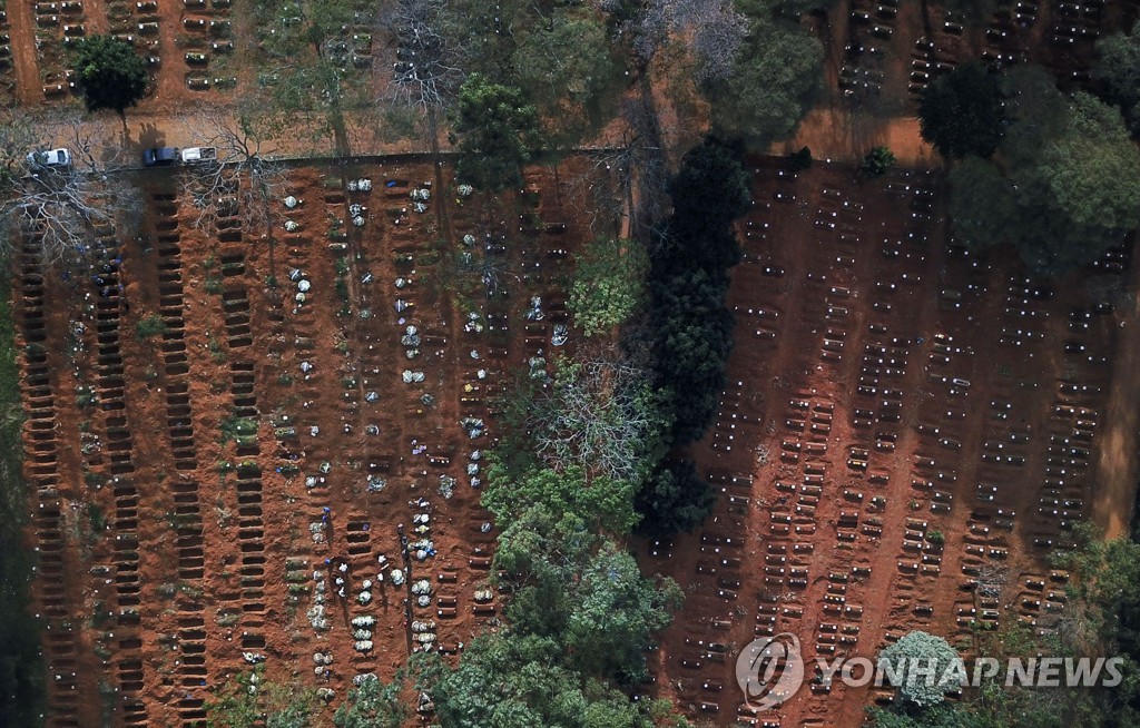 HEALTH-CORONAVIRUS/BRAZIL-BURIALS