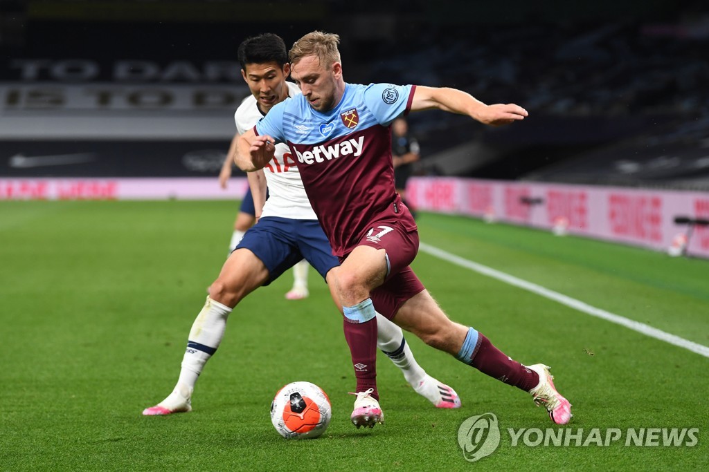 SOCCER-ENGLAND-TOT-WHU/REPORT