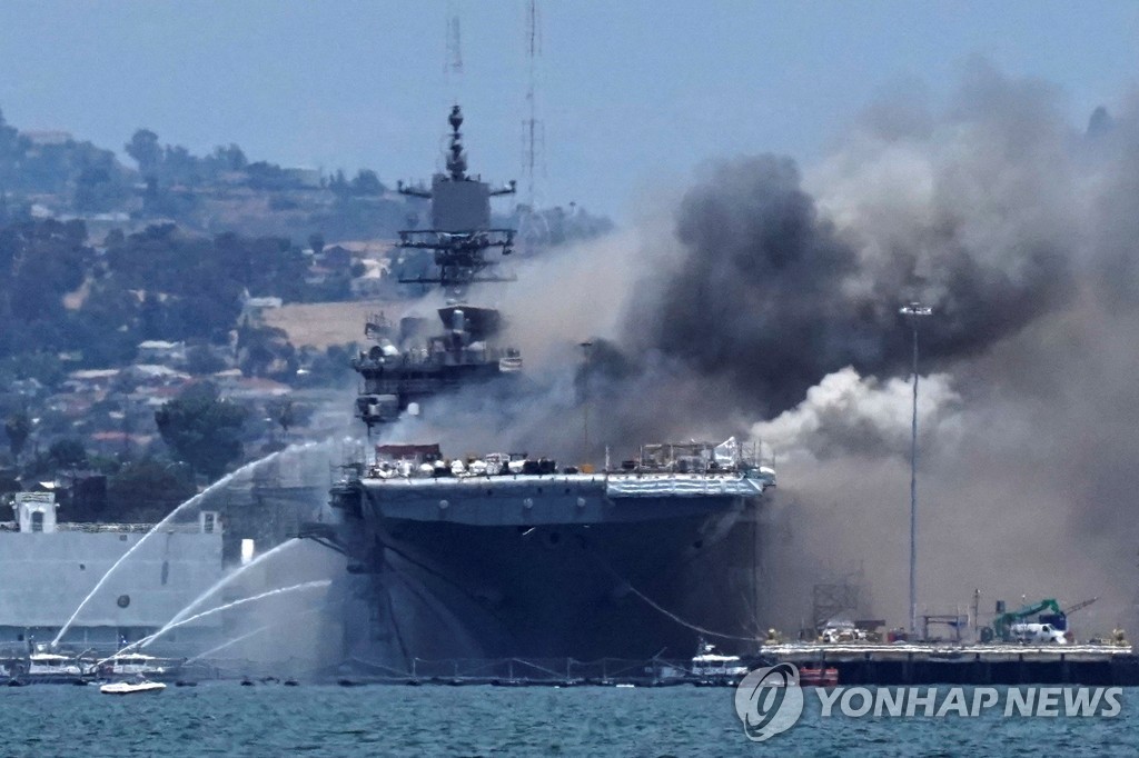 USA-NAVY/FIRE