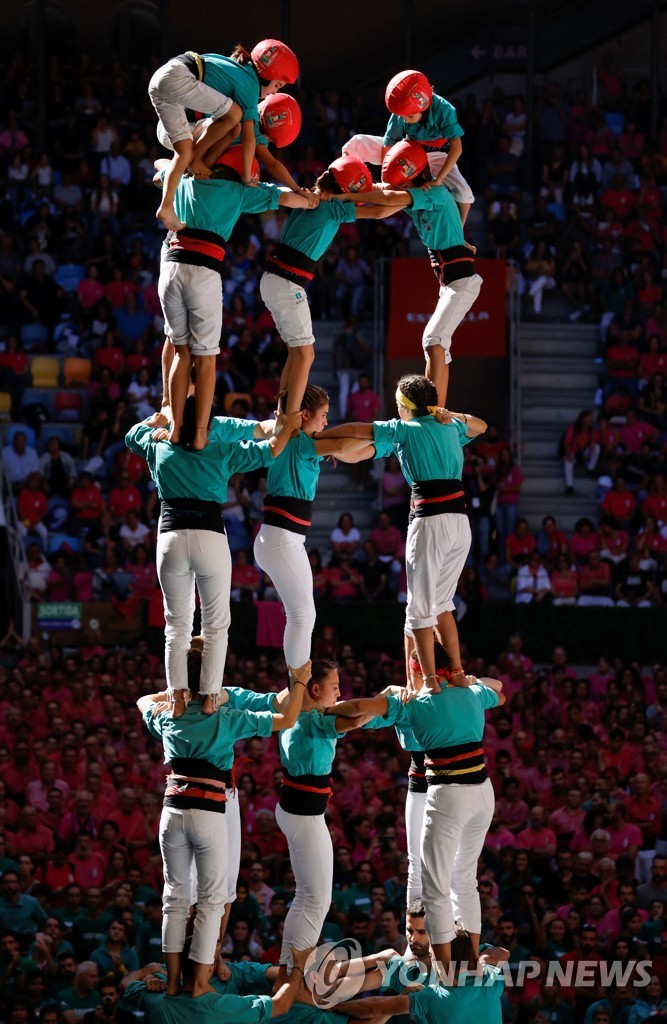 SPAIN-CULTURE/HUMAN TOWERS