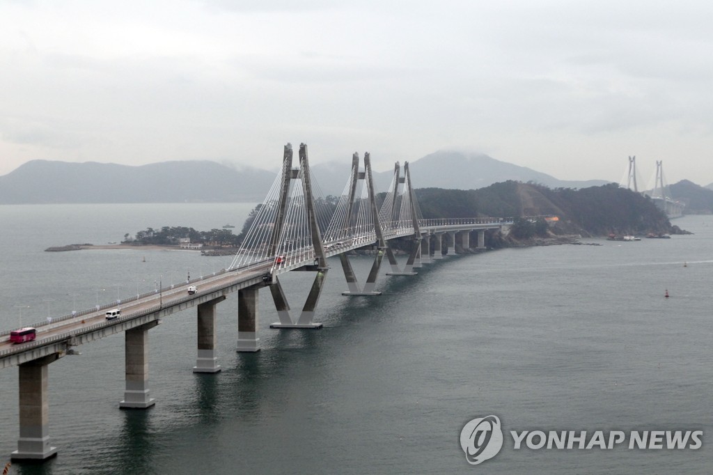 거가대교 전경